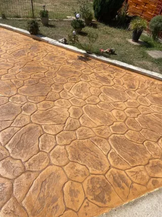 Suelos hormigón impreso y pulido