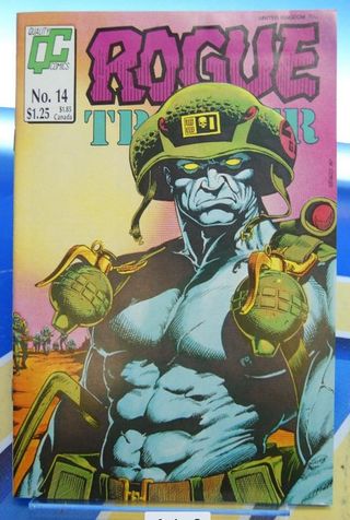 5 Quality Comics. Judge Dredd Nº 14 + 2000 AD Presents Nº 20 + Strontium Dog nº 7 + Rogue Trooper nº 14 + Time Twisters nº 3. Original USA en inglés.