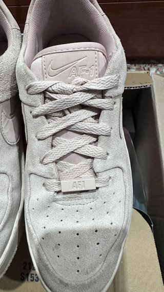 Zapatillas Nike AF1 Plataforma Rosa Palo