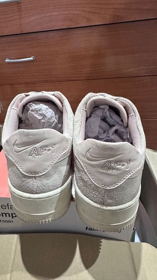 Zapatillas Nike AF1 Plataforma Rosa Palo