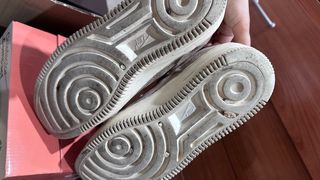 Zapatillas Nike AF1 Plataforma Rosa Palo