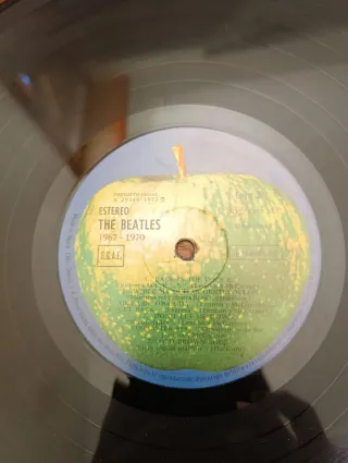 2 LPs 1973 🇪🇦 The Beatles 1967-1970 Album Azul