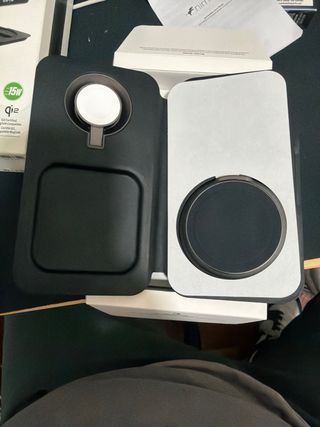 Cargador Apple  Nimble Fold 3 en 1 Qi2 MagSafe