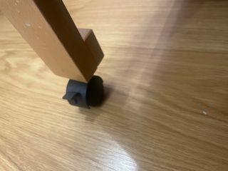 Cuna gemelar de madera