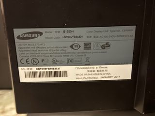 Monitor Samsung 19 pollici