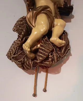 Angelo Cherubino Vintage con flauto Pan