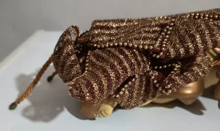 Angelo Cherubino Vintage con flauto Pan