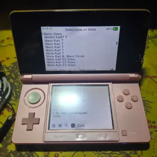 Nintendo 3DS Rosa con molti giochi