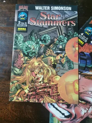 comics Star Slammers