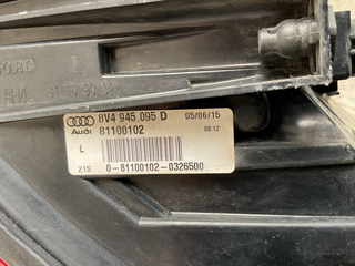 Piloto tra izq Audi A3 8V 2012-2020