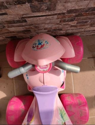 Quad infantil rosa Princesas Disney
