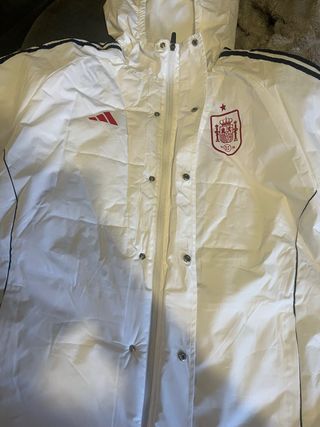 Parka Adidas España Blanca