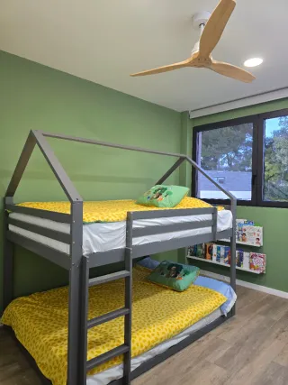 Cama litera infantil con tobogán 140 x 200 !