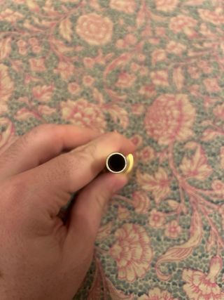 Bocchino Bach 1 1/2C con aro dorado