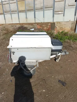Remolque transporte animales