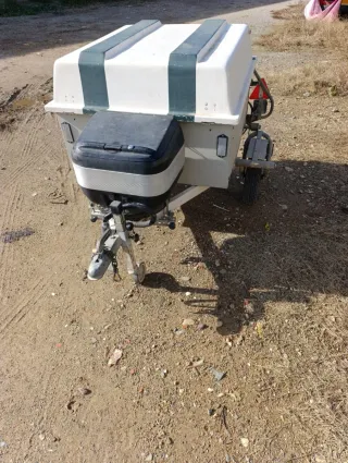 Remolque transporte animales