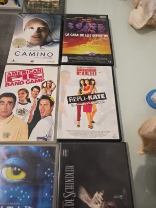 7 Películas DVD: Comedia, Drama, Español