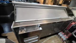 Vitrina expositora de helados