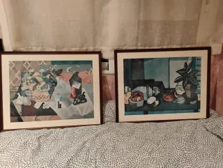2 Cuadros Antiguos Decorativos