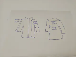 Plumífero Zara Mujer Marrón Chocolate Talla XL