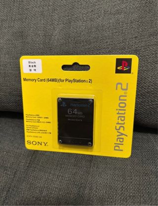 Tarjeta Memoria Sony PS2 64MB Negra