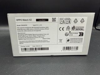 OPPO WATCH X2 Lava Black Nuevo factura y garantia