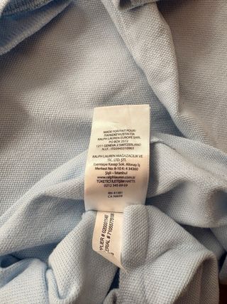 Polo Ralph Lauren Azzurrino XL