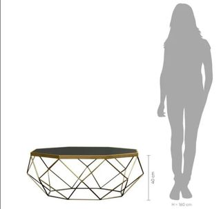 Mesa centro Pärumm 100x100x40cm