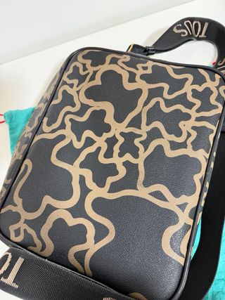 Bolso Tous bandolera negro y marrón