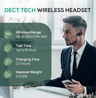 Yealink WH67 - Auricular inalámbrico