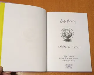 Lote 2:Judy Moody es doctora/adivina el futuro