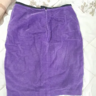 Gonna Benetton viola taglia 44