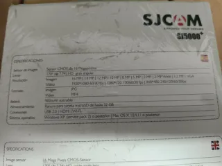 SJCam SJ5000 WiFi Videocámara deportiva Azul