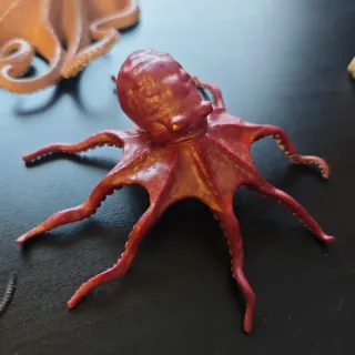 Lote figuras animales salvajes y marinos