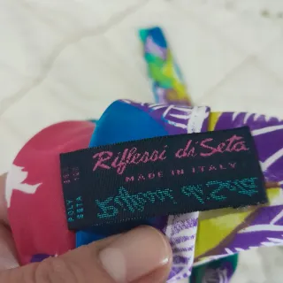 Cravatta Seta Fantasia Floreale