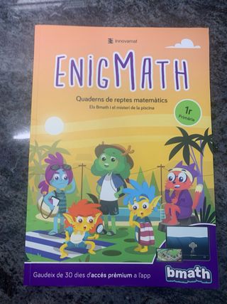 Cuaderno de retos matematicos primero de 1 primar