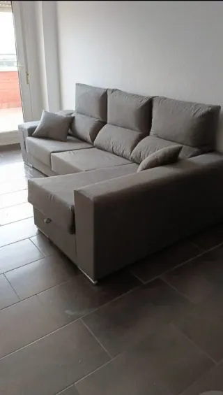 Armario modular madera beige y marrón