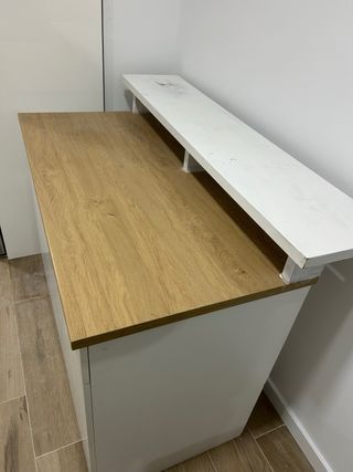 Mueble aparador mostrador efecto madera
