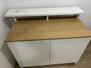 Mueble aparador mostrador efecto madera