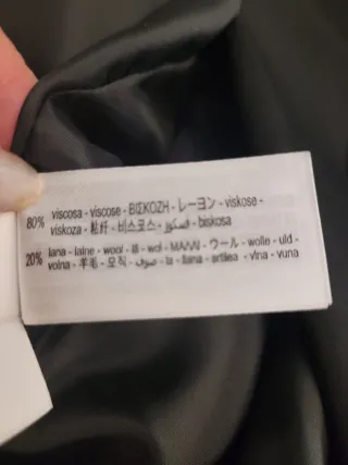 Top Zara Negro L con Lentejuelas