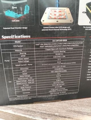 Enermax LiqMax III ARGB 240 Kit de Refri