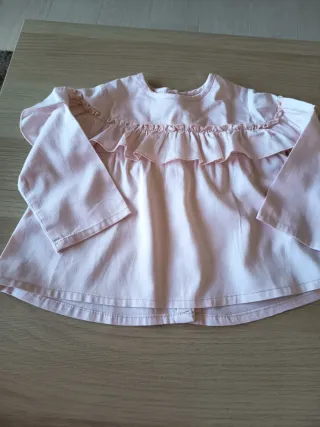 Lote 4 Camisas Bebé Niña
