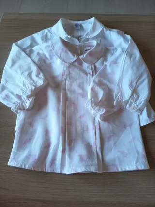 Lote 4 Camisas Bebé Niña