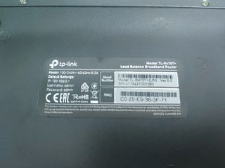 Router multi-wan - TL-R470T+ TP-LINK, Gris