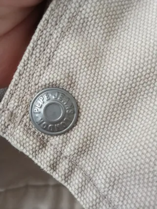 Cazadora Pepe Jeans Beige Vintage