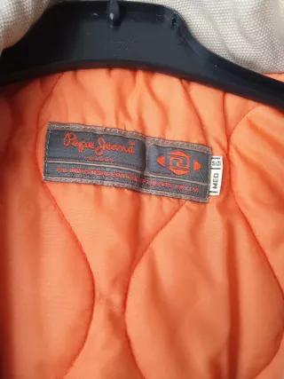 Cazadora Pepe Jeans Beige Vintage