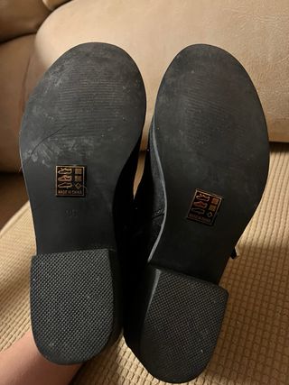 Botines negros mujer tachuelas hebillas