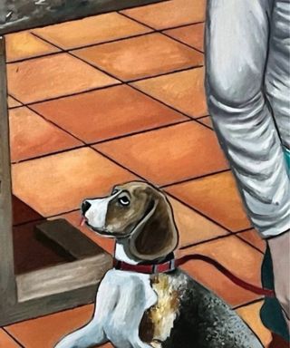 Antonio Pirozzi olio su tela