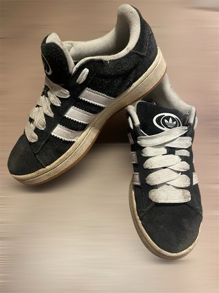 Adidas Campus Zapatillas Negras Blancas