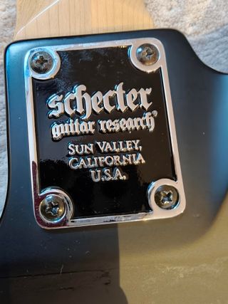 Schecter Demon 7 Blackout